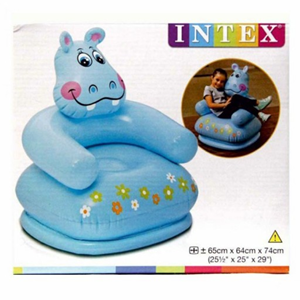 صندلی بادی کودک اینتکس intex طرح اسب آبی مدل 68556 -اسباب بازی